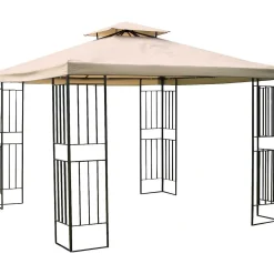 mutoni pleasure Gartenpavillon Amazonas Beige 300X300> Pavillons Und Gartenzelte