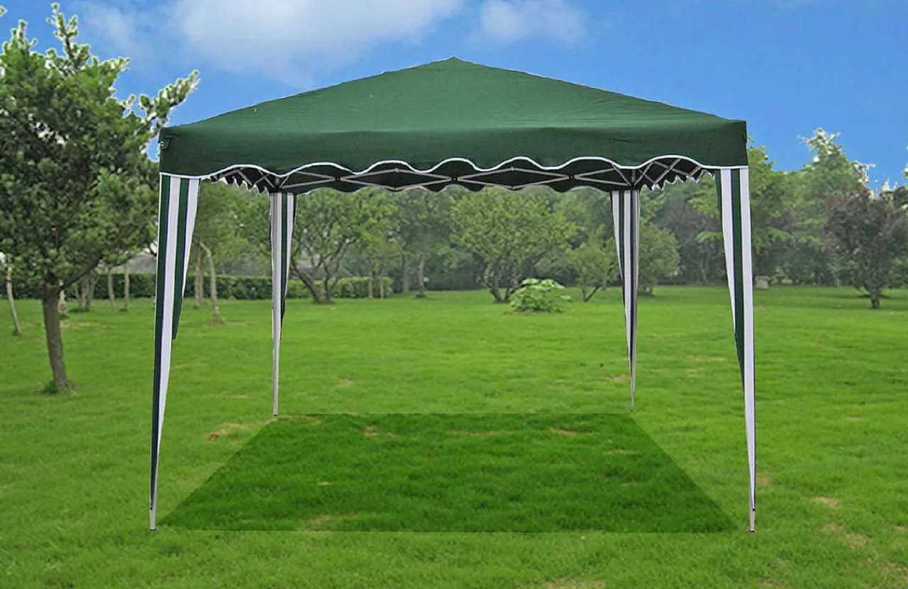 mutoni pleasure Gartenpavillon Mekong Grun 295X295> Pavillons Und Gartenzelte