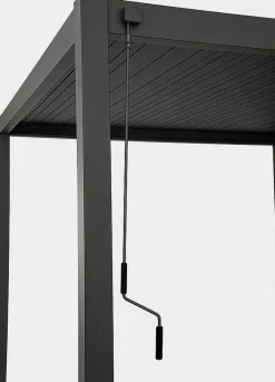 mutoni lifestyle Gartenpavillon Ocean Anthrazit 360X720> Pavillons Und Gartenzelte