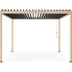 mutoni lifestyle Gartenpavillon Ocean Natur-Anthrazit 360X360><noscript><img width=