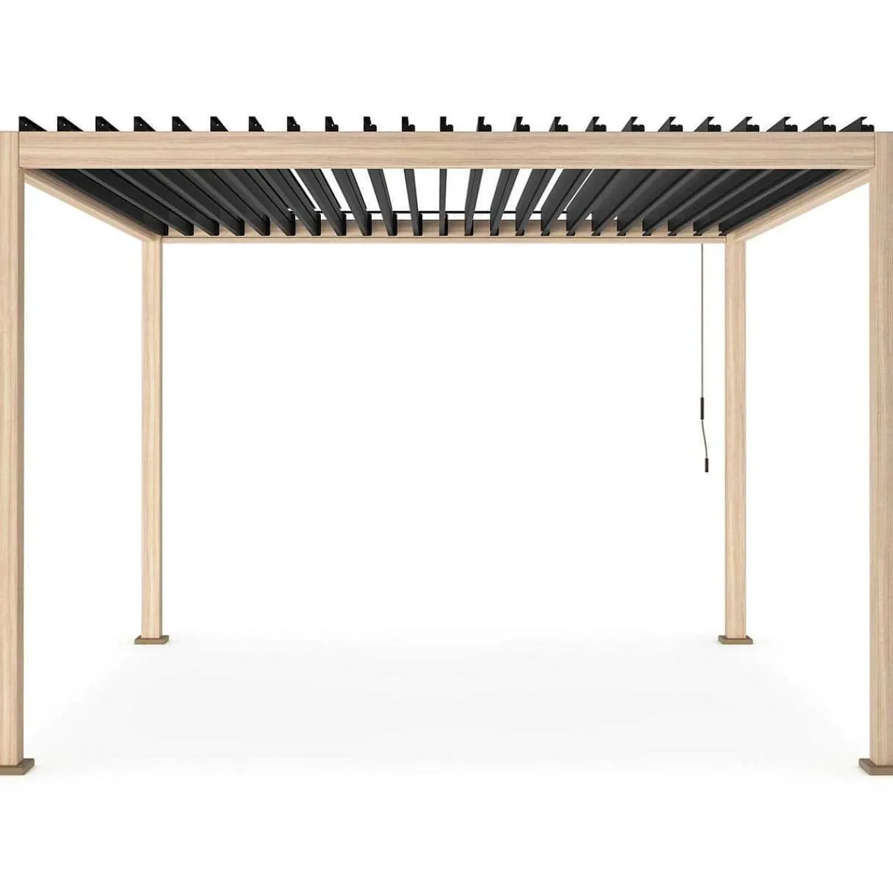 mutoni lifestyle Gartenpavillon Ocean Natur-Anthrazit 360X360> Pavillons Und Gartenzelte