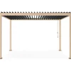 mutoni lifestyle Gartenpavillon Ocean Natur-Anthrazit 300X400> Pavillons Und Gartenzelte