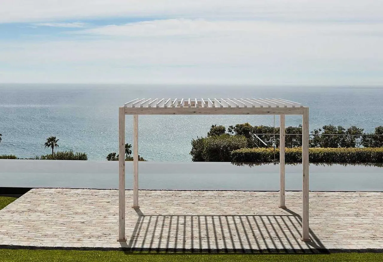 mutoni lifestyle Gartenpavillon Ocean Rustik Weiss 360X360> Pavillons Und Gartenzelte