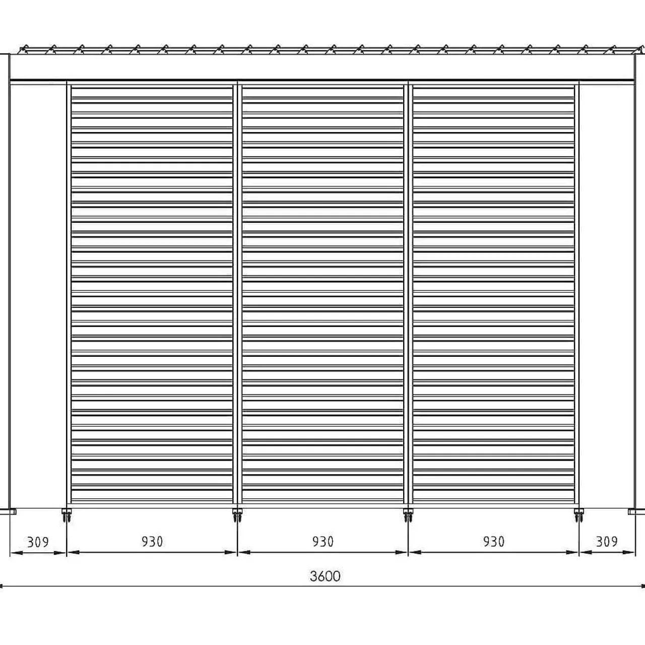 mutoni lifestyle Gartenpavillon Ocean Rustik Weiss 360X360> Pavillons Und Gartenzelte
