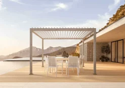 mutoni lifestyle Gartenpavillon Ocean Rustik Weiss 300X400> Pavillons Und Gartenzelte