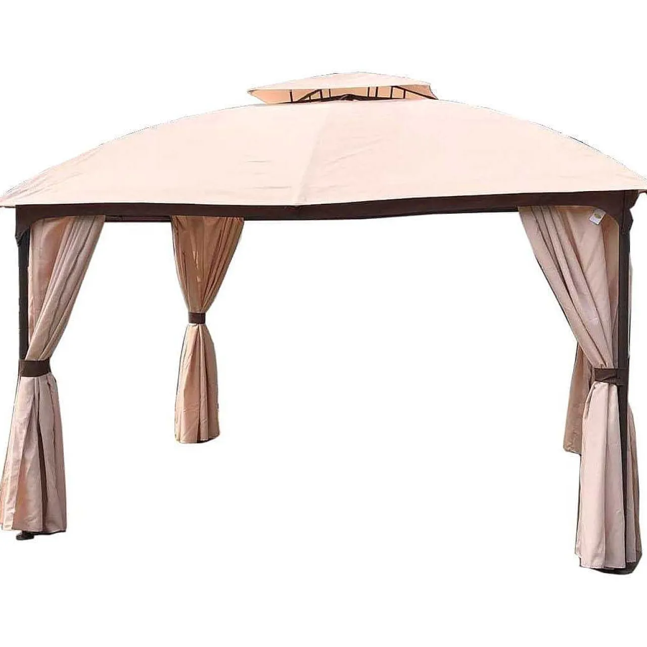 mutoni pleasure Gartenpavillon Pires Beige 360X300> Pavillons Und Gartenzelte