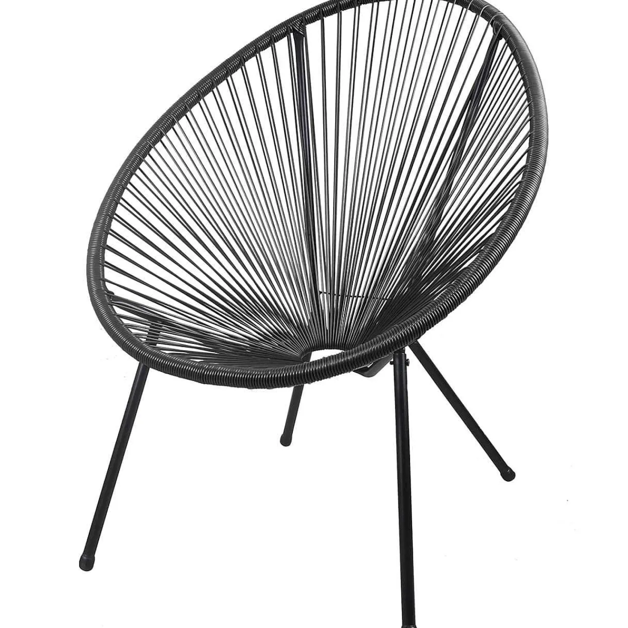 mutoni pleasure Gartensessel Dalida Schwarz (2-Er Set)> Gartensessel