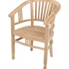 mutoni pleasure Gartensessel Rinca Teak Natur> Gartensessel
