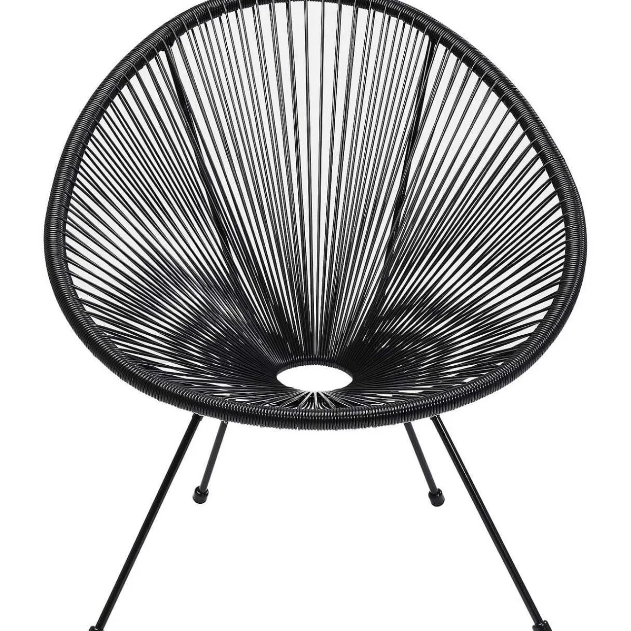 KARE Design Gartenset Acapulco Schwarz (2-Tlg)> Balkon-Sets