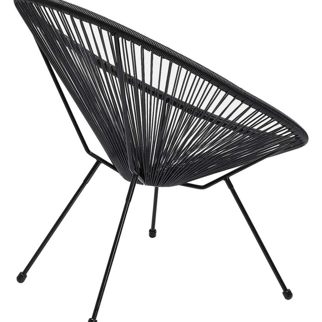 KARE Design Gartenset Acapulco Schwarz (2-Tlg)> Balkon-Sets