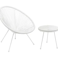 KARE Design Gartenset Acapulco Weiss (2-Tlg)><noscript><img width=
