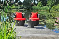 mutoni pleasure Gartenset Linz Schwarz (3-Tlg)><noscript><img width=
