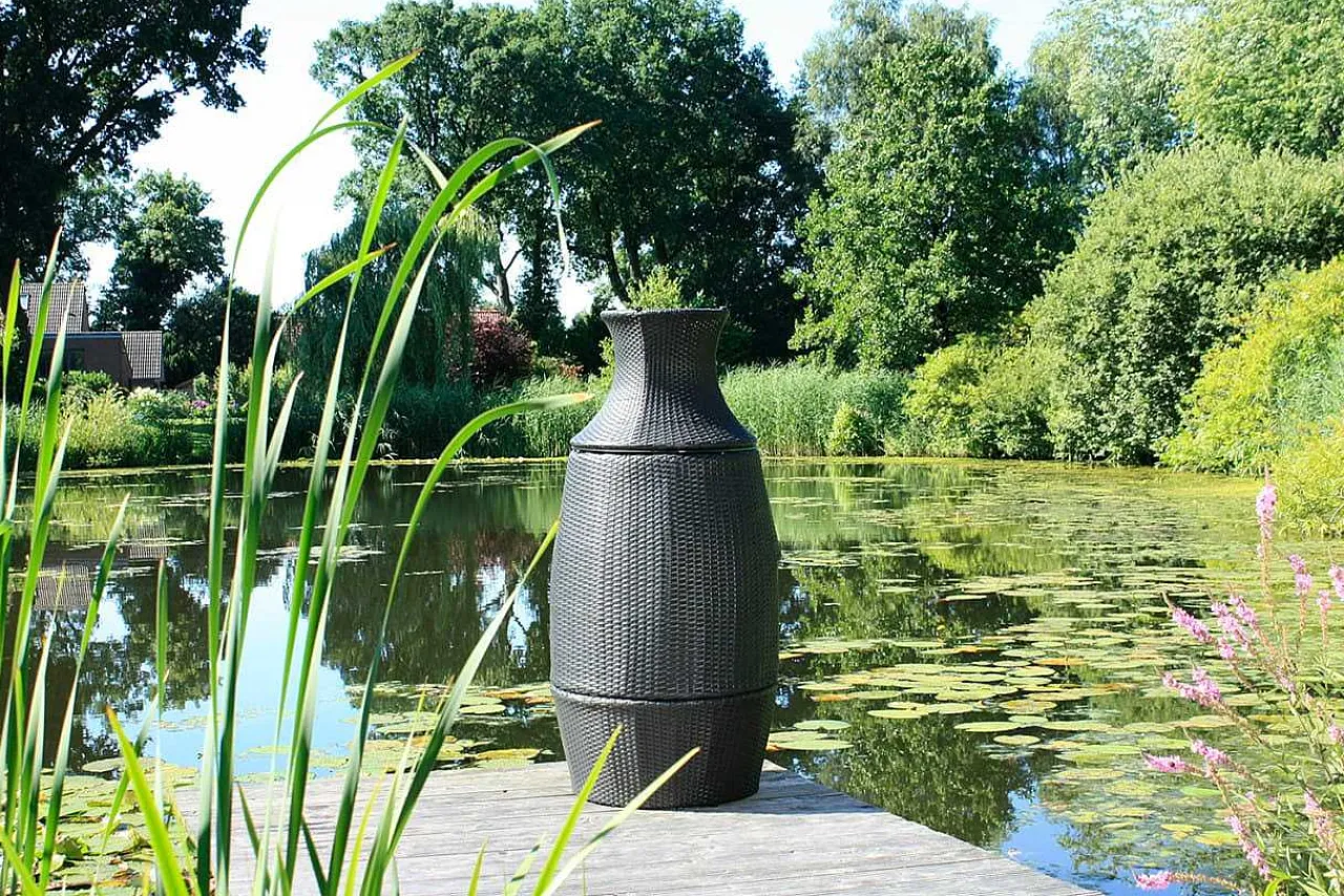mutoni pleasure Gartenset Linz Schwarz (3-Tlg)> Gartenlounge