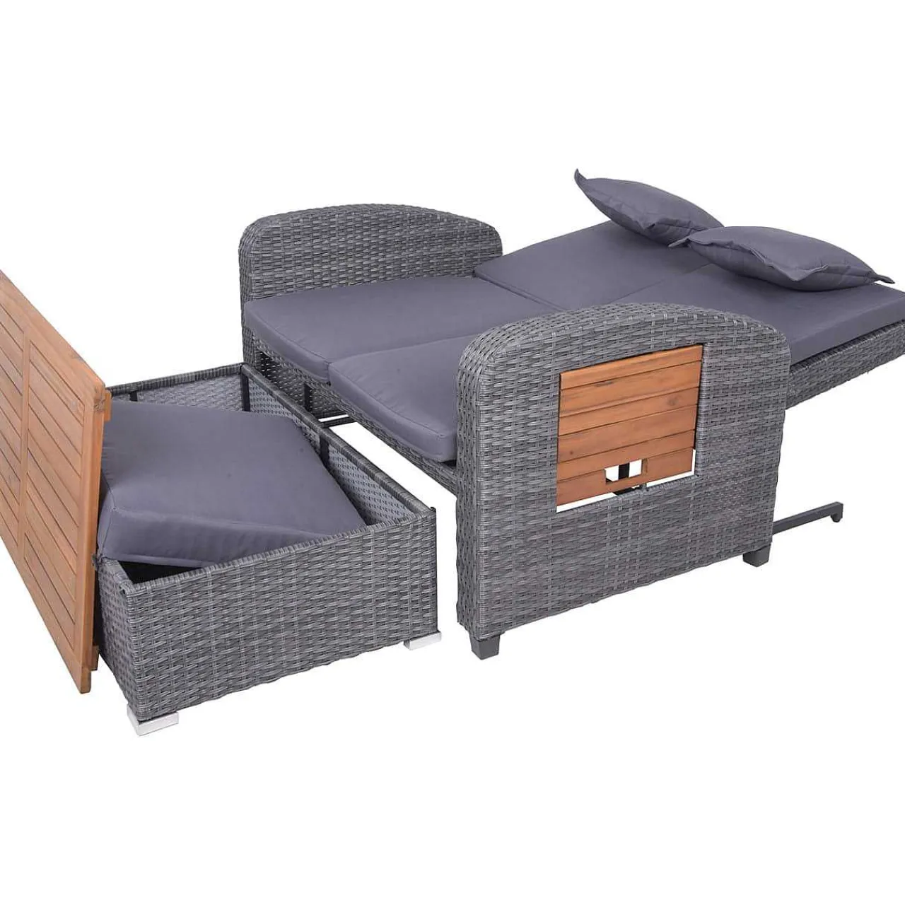 mutoni pleasure Gartensofa Bari Grau> Gartensofas