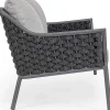 mutoni lifestyle Gartensofa Everly 2-Sitzer Graphit> Gartensofas