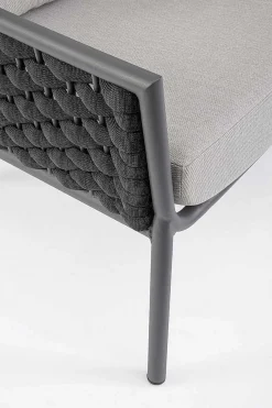 mutoni lifestyle Gartensofa Everly 2-Sitzer Graphit><noscript><img width=