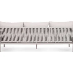 mutoni lifestyle Gartensofa Florencia 3-Sitzer Hellgrau> Gartensofas