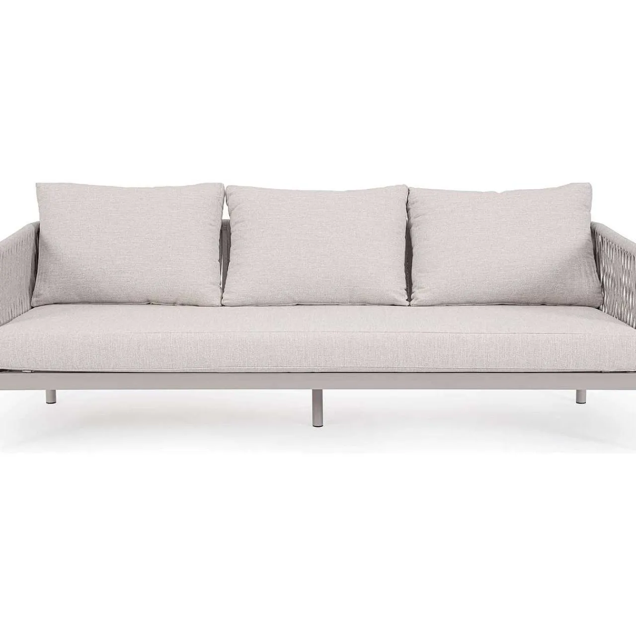 mutoni lifestyle Gartensofa Florencia 3-Sitzer Hellgrau> Gartensofas