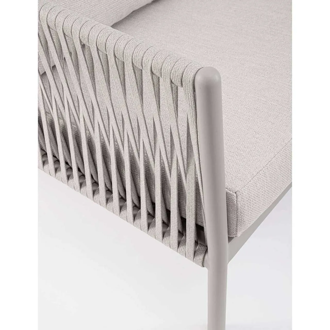 mutoni lifestyle Gartensofa Florencia 3-Sitzer Hellgrau> Gartensofas