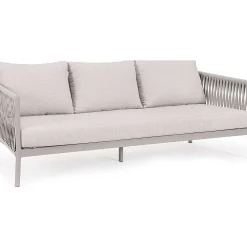 mutoni lifestyle Gartensofa Florencia 3-Sitzer Hellgrau><noscript><img width=