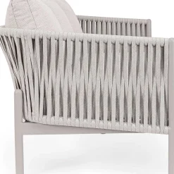 mutoni lifestyle Gartensofa Florencia 3-Sitzer Hellgrau><noscript><img width=