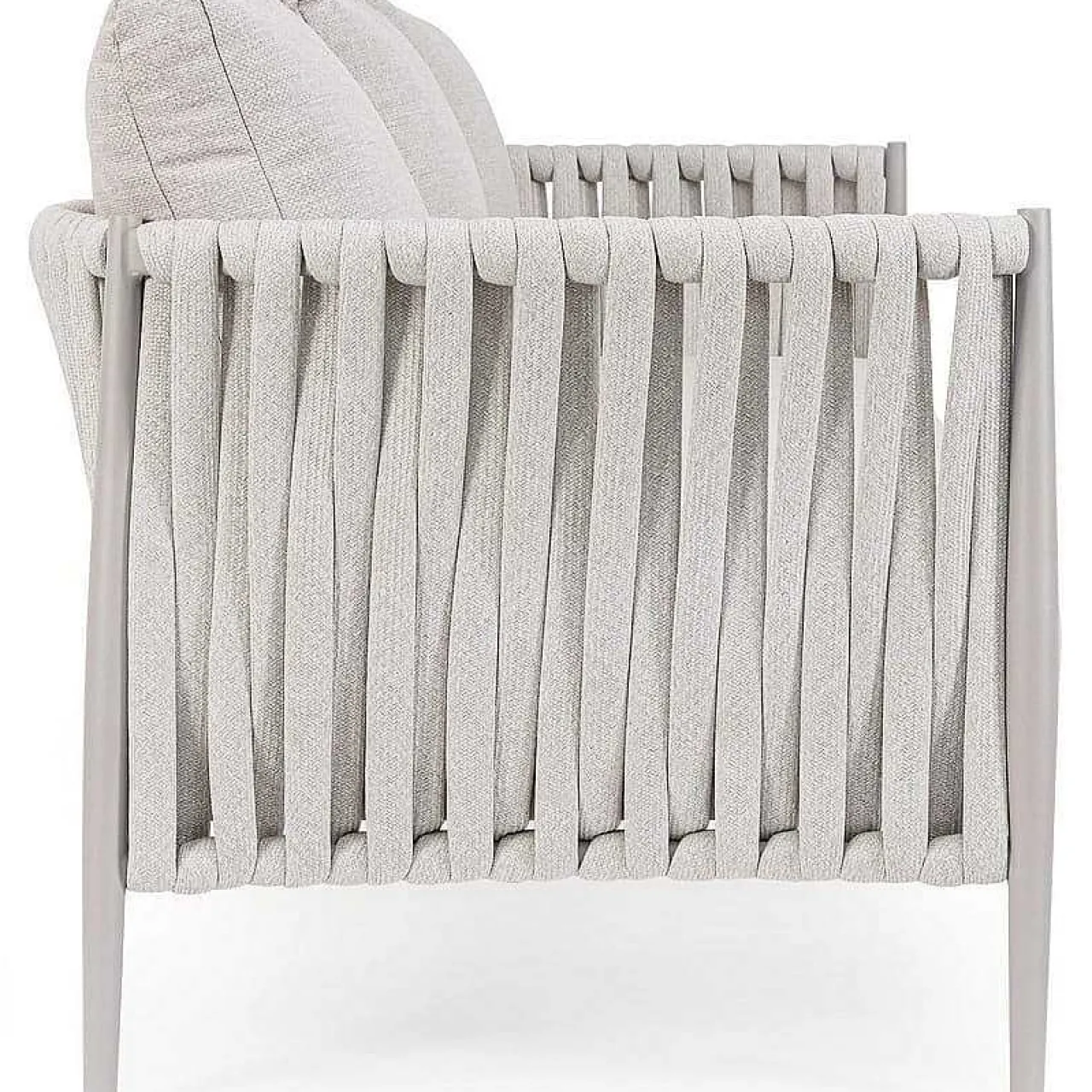 mutoni lifestyle Gartensofa Jacinta 3-Sitzer Hellgrau> Gartensofas