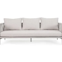 mutoni lifestyle Gartensofa Jacinta 3-Sitzer Hellgrau> Gartensofas