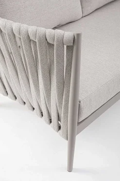 mutoni lifestyle Gartensofa Jacinta 3-Sitzer Hellgrau><noscript><img width=