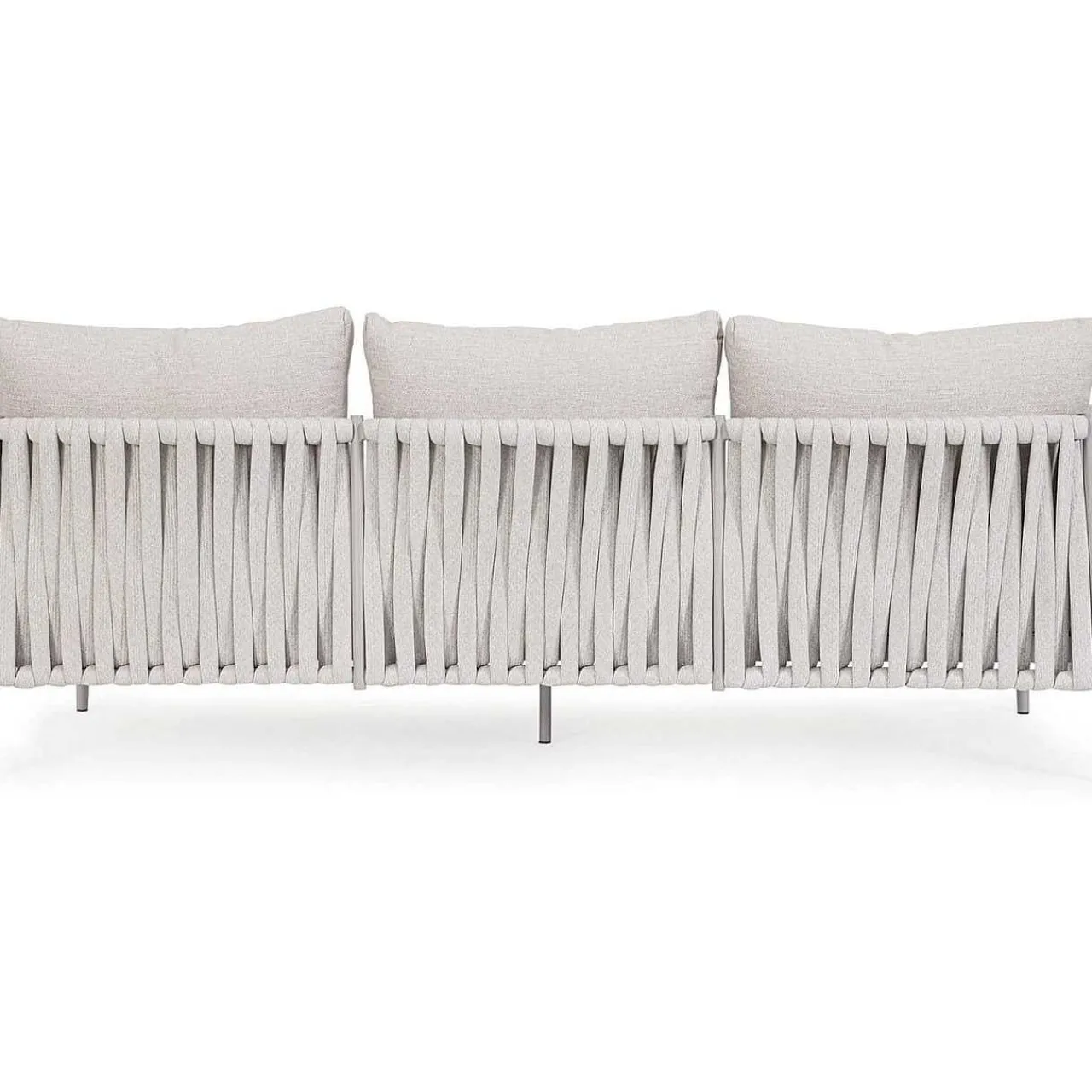 mutoni lifestyle Gartensofa Jacinta 3-Sitzer Hellgrau> Gartensofas