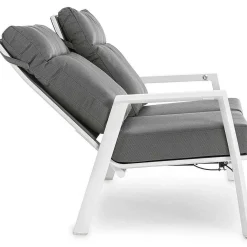 mutoni lifestyle Gartensofa Kledi Klappbar Weiss> Gartensofas