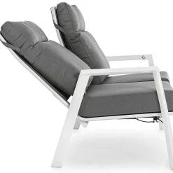 mutoni lifestyle Gartensofa Kledi Klappbar Weiss><noscript><img width=