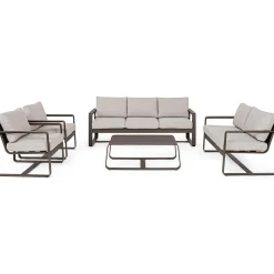 mutoni lifestyle Gartensofa Merrigan 3-Sitzer Coffee><noscript><img width=