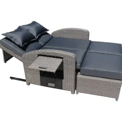 mutoni pleasure Gartensofa Nizza Braun Grau> Gartensofas