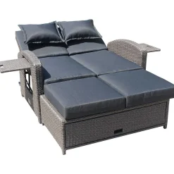 mutoni pleasure Gartensofa Nizza Braun Grau><noscript><img width=