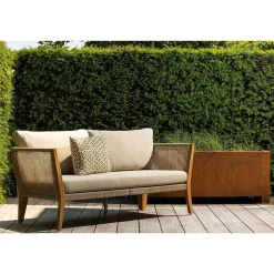mutoni living Gartensofa San Remo Teak Sand 180><noscript><img width=
