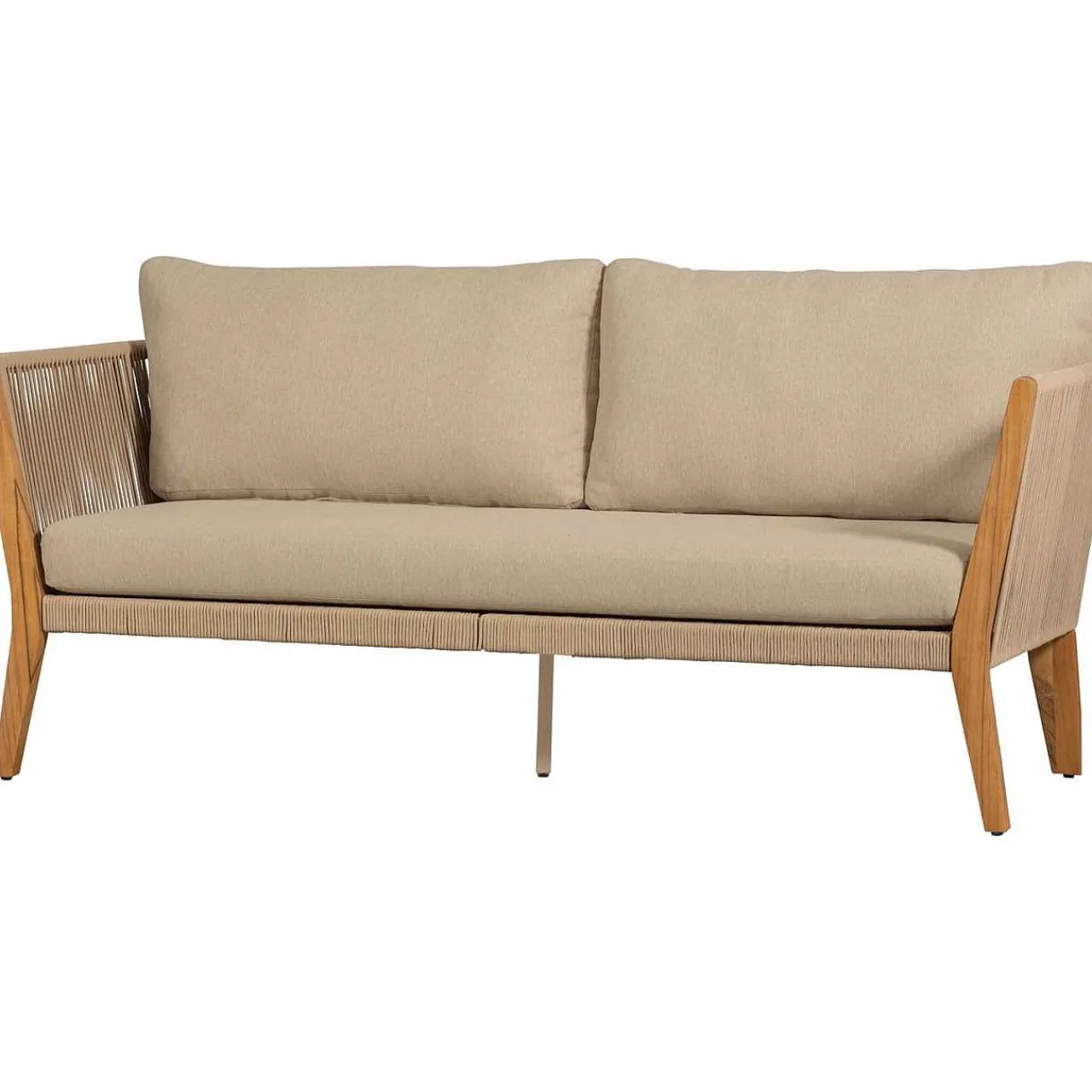 mutoni living Gartensofa San Remo Teak Sand 180> Gartensofas