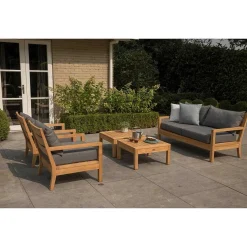 mutoni living Gartensofa St. Peter Teak 160> Gartensofas