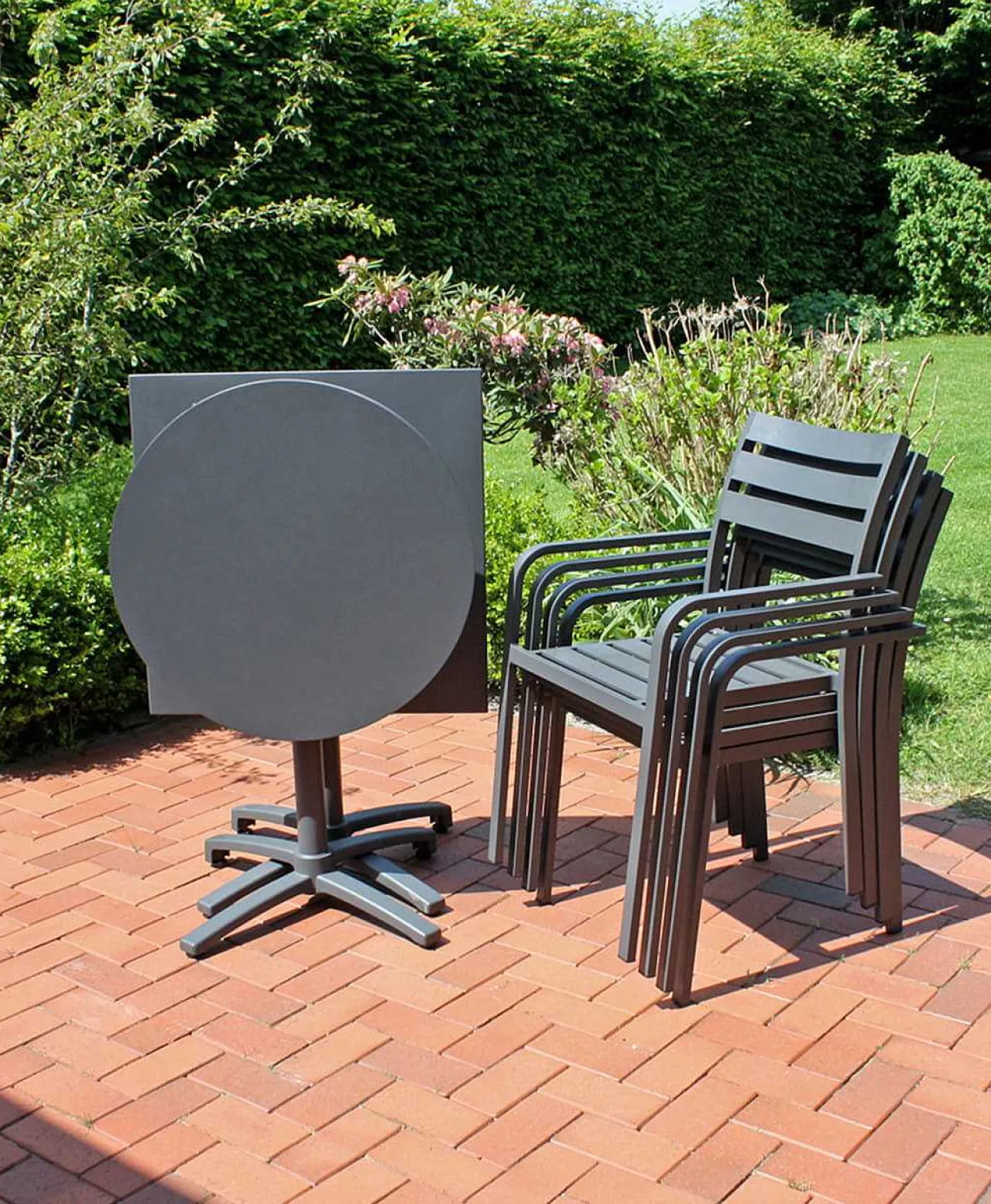 mutoni pleasure Gartenstuhl Treviso Aluminium Anthrazit> Gartenstühle