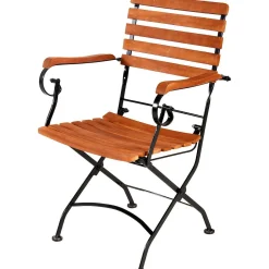 mutoni pleasure Gartenstuhl Wien Natur (2-Er Set)> Klappstühle