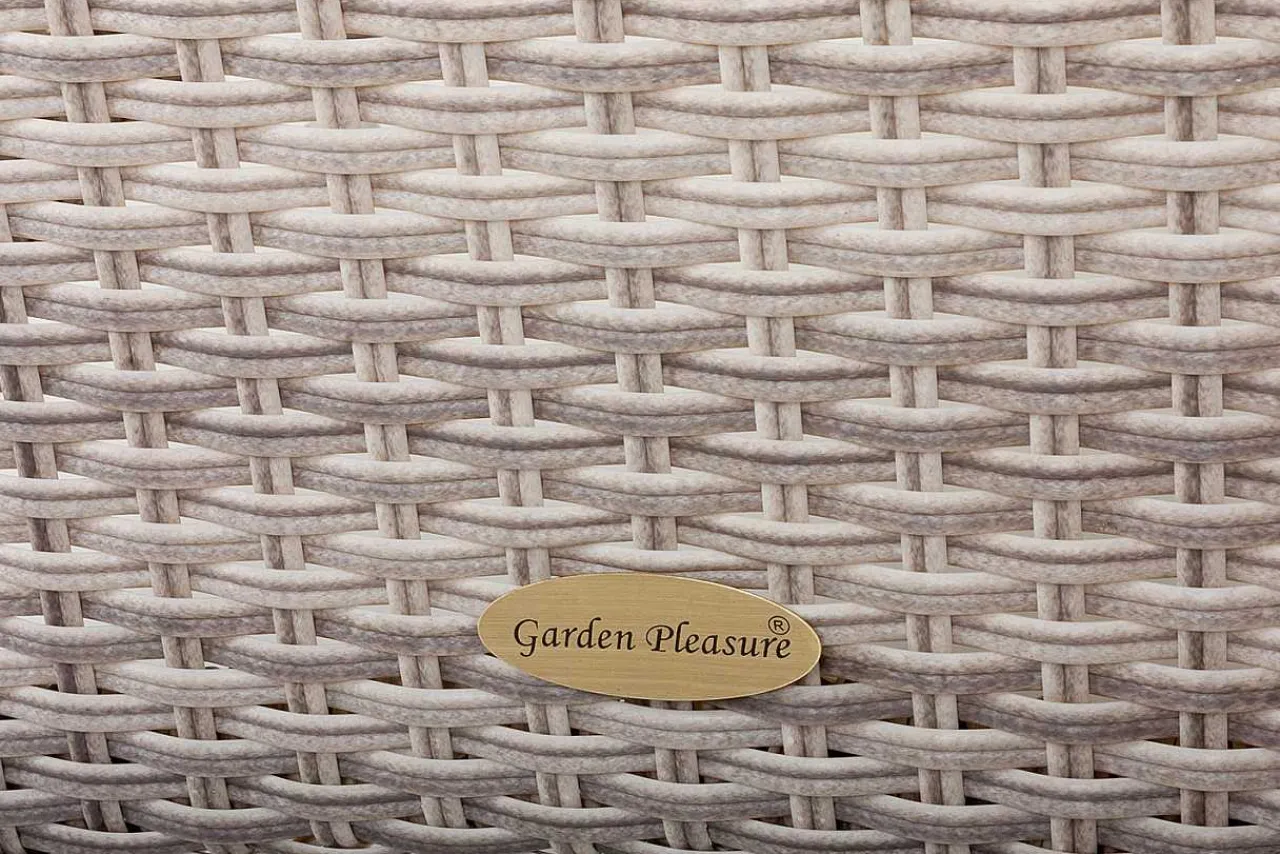 mutoni pleasure Gartentisch Dijon Glas Sesamgrau 111> Garten Esstische