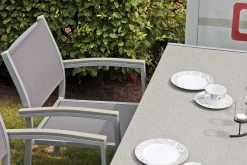 mutoni pleasure Gartentisch Grace Glas Hellgrau 150X90><noscript><img width=