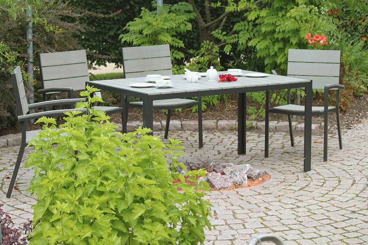 mutoni pleasure Gartentisch Olivia Hellgrau 150X90> Garten Esstische