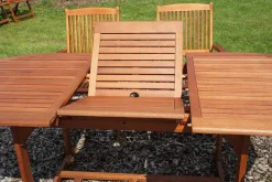 mutoni pleasure Gartentisch Stockholm Eukalyptus Natur Oval 150-200X90><noscript><img width=