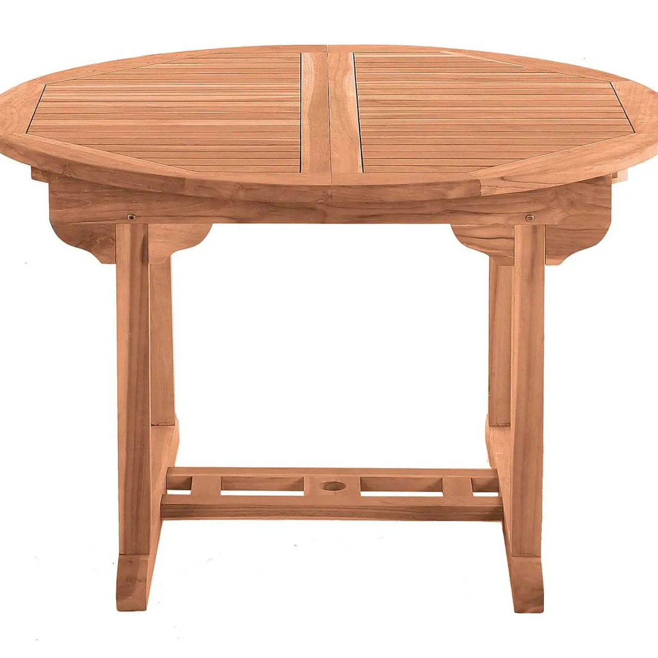mutoni trend Gartentisch Teak Ausziehbar Rund 120-170X120> Garten Esstische