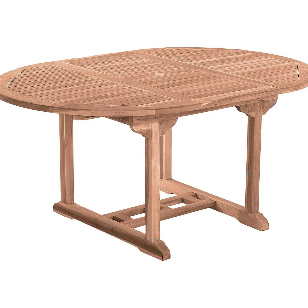 mutoni trend Gartentisch Teak Ausziehbar Rund 120-170X120> Garten Esstische