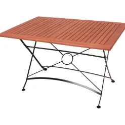 mutoni pleasure Gartentisch Wien Eukalyptus Natur 120X80> Garten Esstische