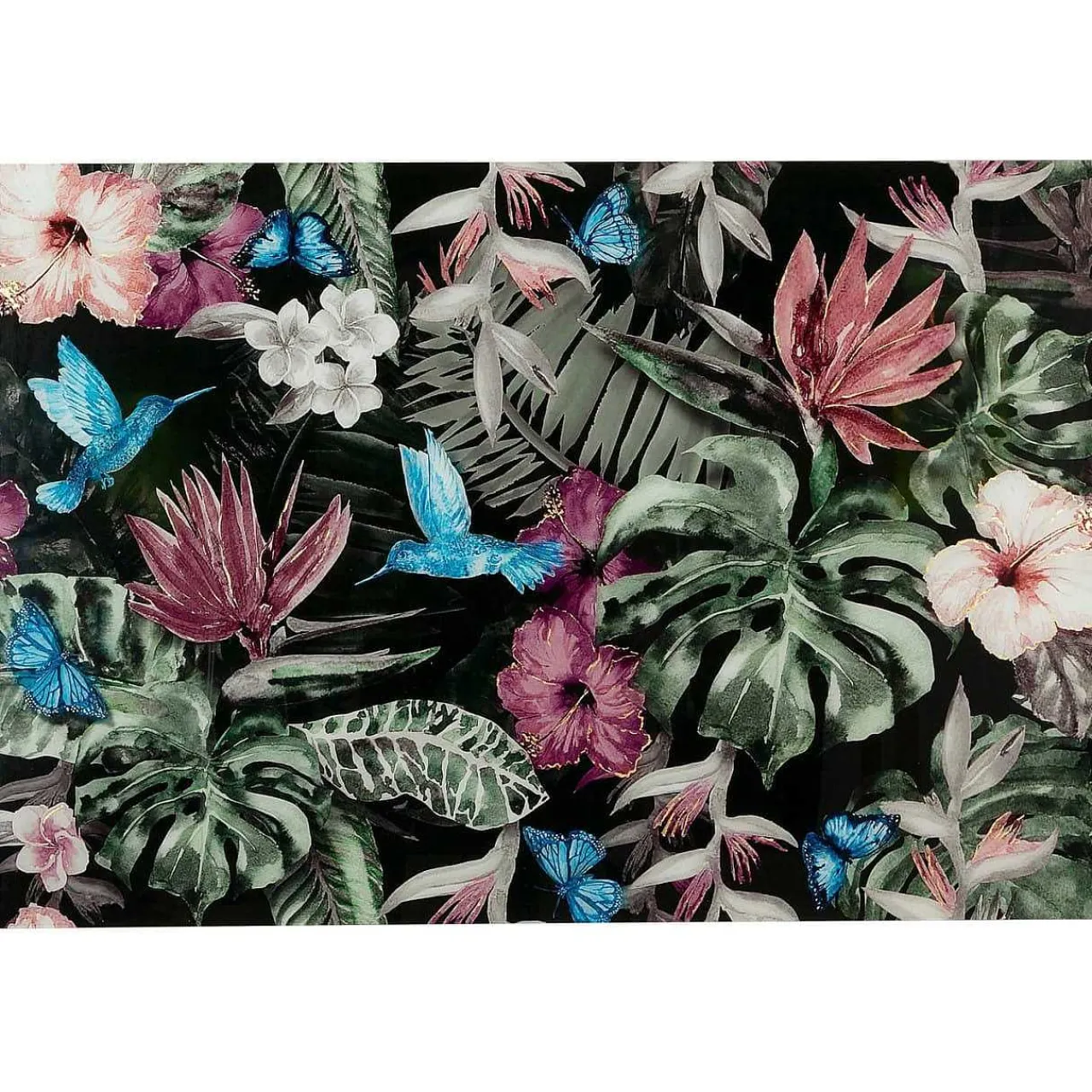 mutoni lifestyle Gemalde Plexy Birds 120X80> Glasbilder