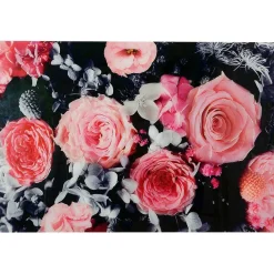 mutoni lifestyle Gemalde Plexy Flowers 120X80> Glasbilder