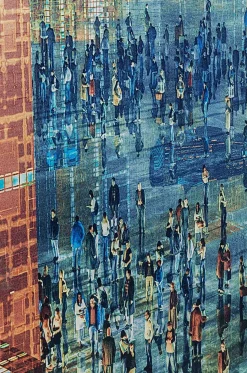 KARE Design Glasbild 3D Future City 150X100><noscript><img width=