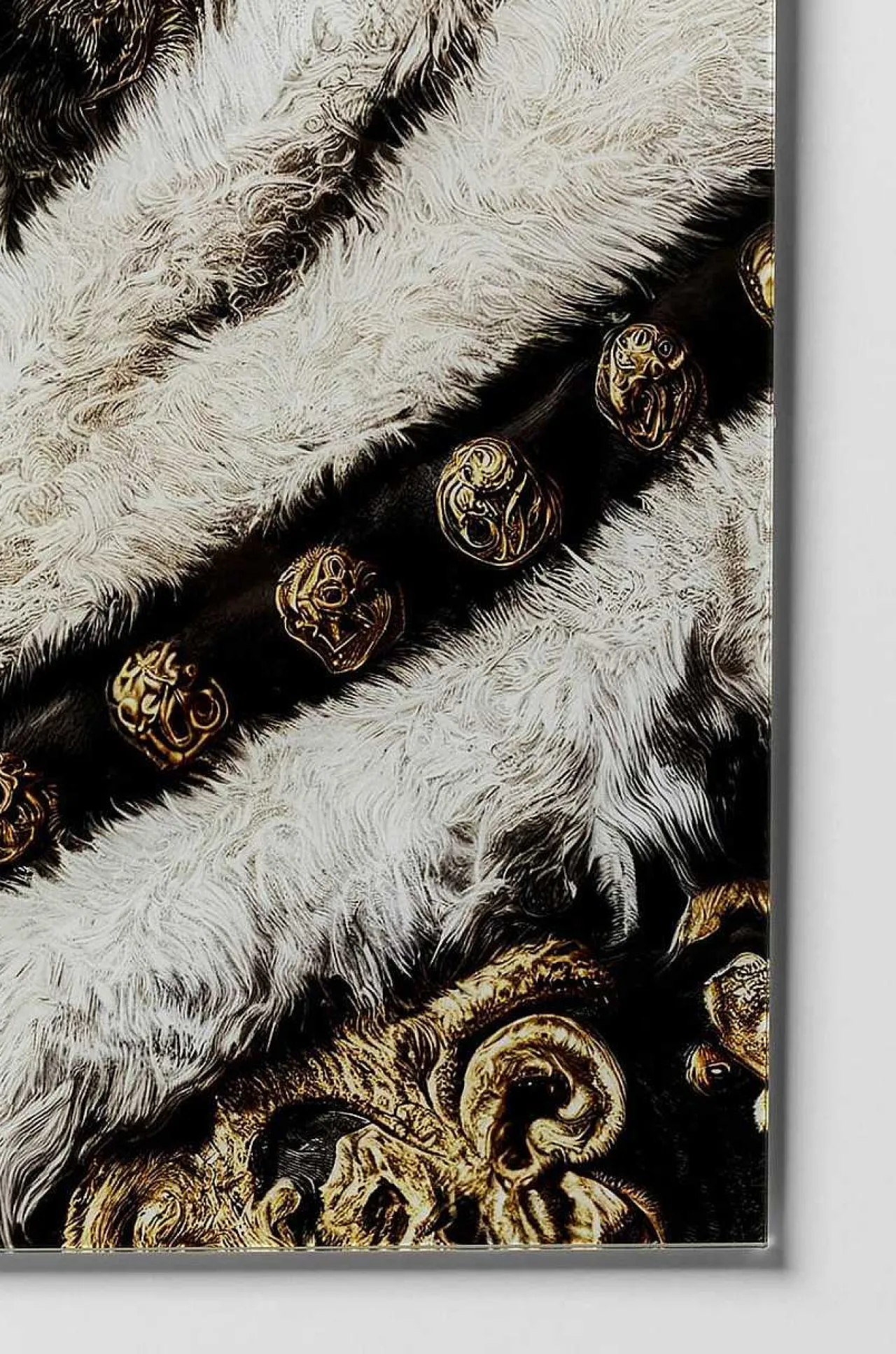 KARE Design Glasbild King Pug 40X60> Glasbilder